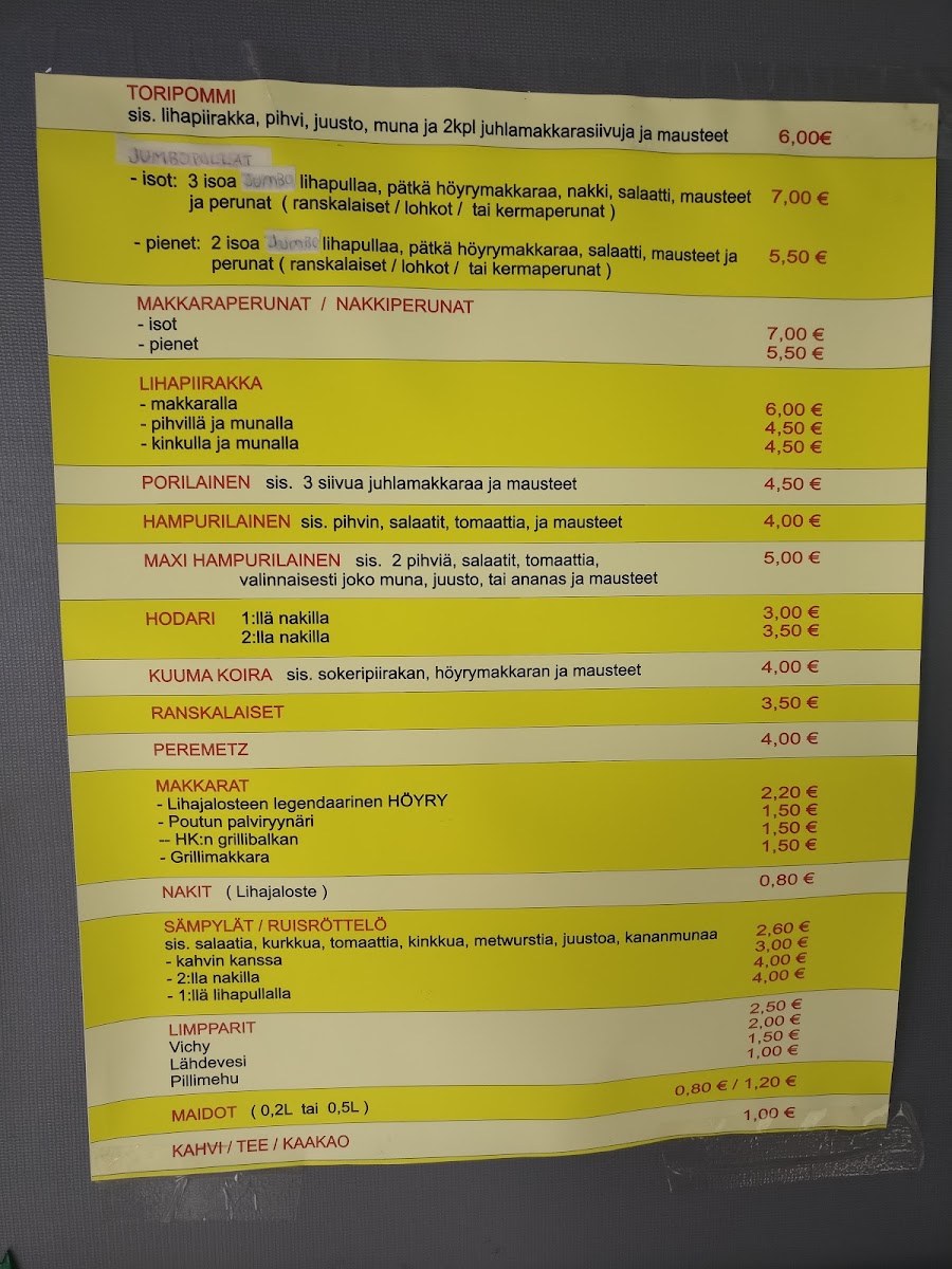 Menu Ullan Grilli Tammelantori-7